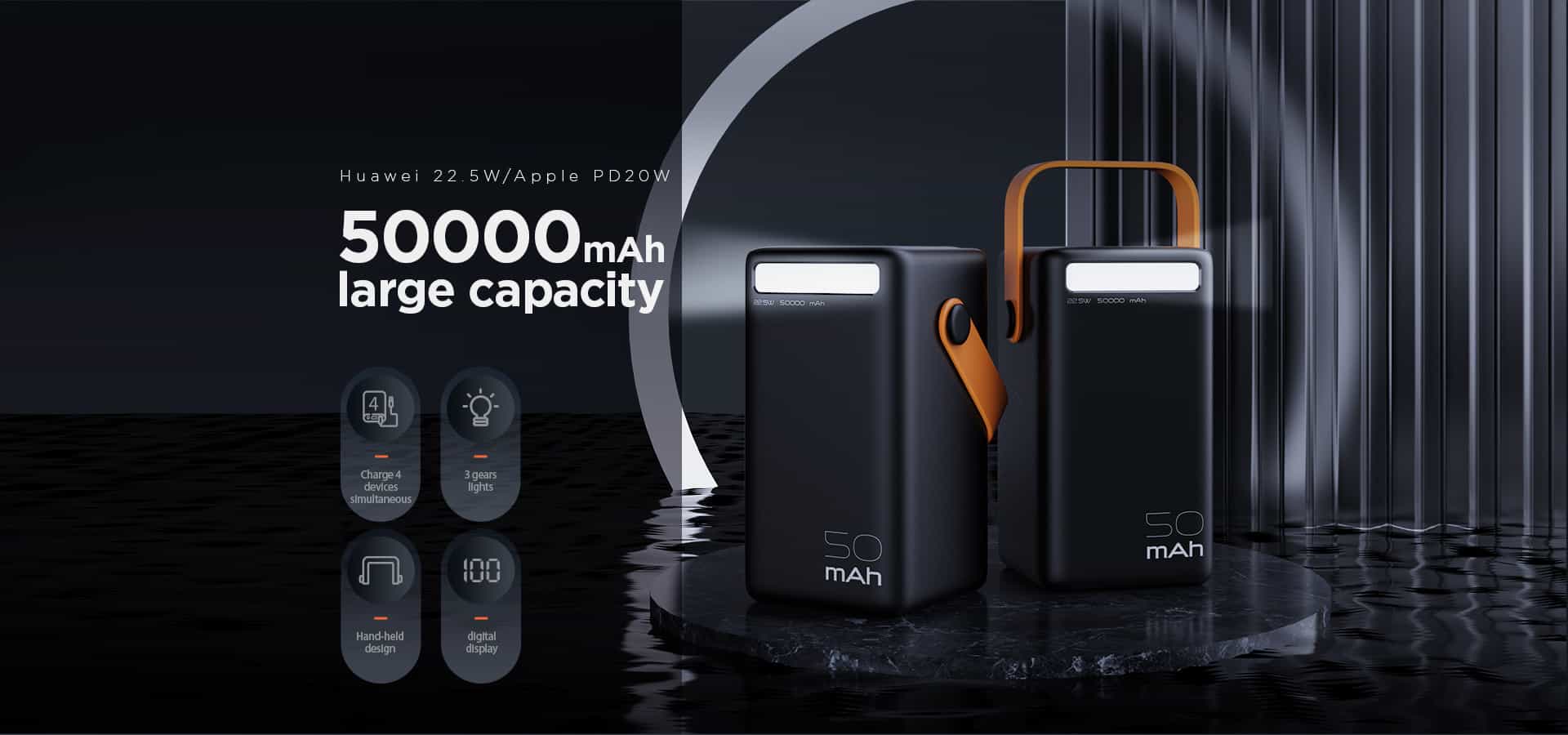 پاور بانک جووی مدل Joway JP296 PD65W ظرفیت 50000 میلی آمپر ساعت - Image 2