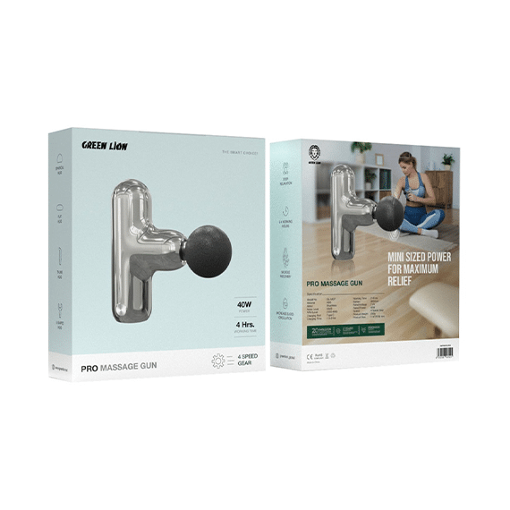 ماساژور تفنگی گرین لاین Green Lion مدل Pro Massage Gun - Image 4