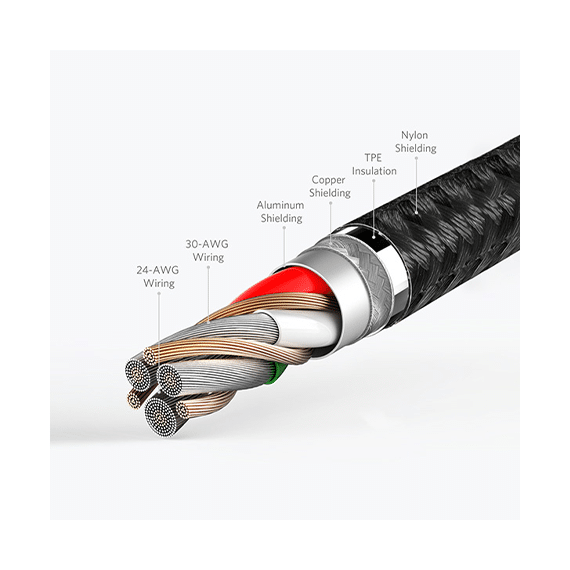 کابل USB-C انکر مدلanker +A8033 Powerline Select طول 1.8 متر - Image 6