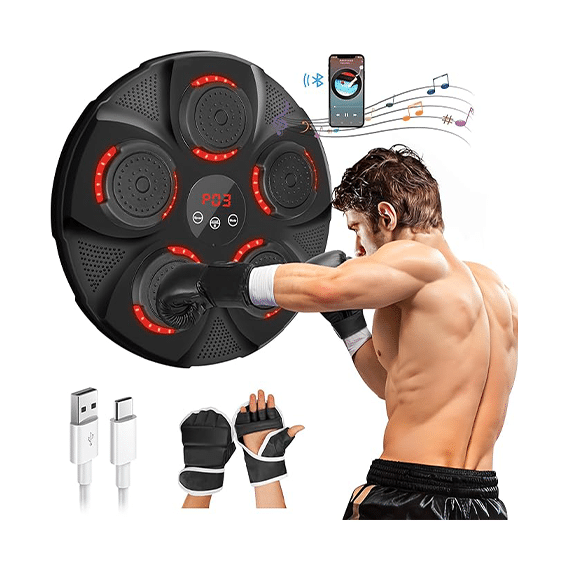 کیسه بوکس هوشمند دیواری مدل intelligent music boxing target - Image 11