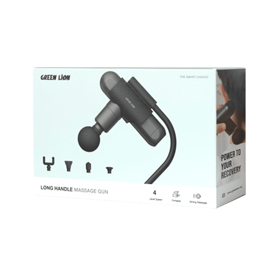 ماساژور تفنگی گرین لاین Green Lion مدل long handle massage gun - Image 3