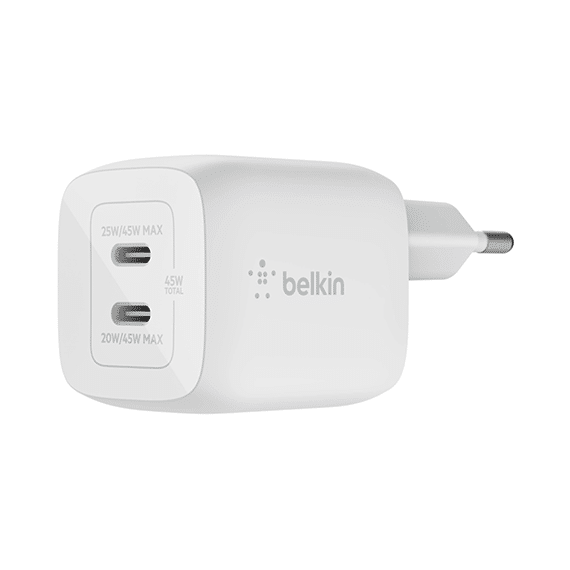 شارژر دیواری 45 وات بلکین مدل belkin WCH011vf BOOST CHARGE
