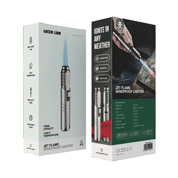 فندک ضد باد گرین لاین Green lion مدل Jet Flame - Image 4