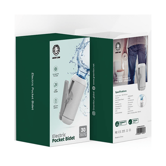بیده (خودشور) جیبی گرین لاین green lion مدل Electric Pocket Bidet - Image 9