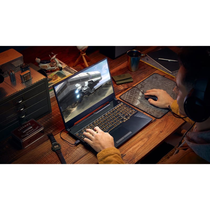 لپ تاپ ایسوس (Asus) مدل TUF Gaming A15 FA506NCG-R7 7445HS-16GB-512GB SSD-RTX3050 4GB-FHD 144Hz - Image 9