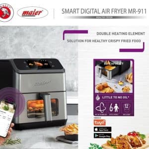سرخ کن مایر Maier MR-911 ظرفیت ۸ لیتر بدون روغن