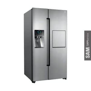 یخچال فریزر ساید‌بای‌ساید سام SAM مدل ROSSO/S