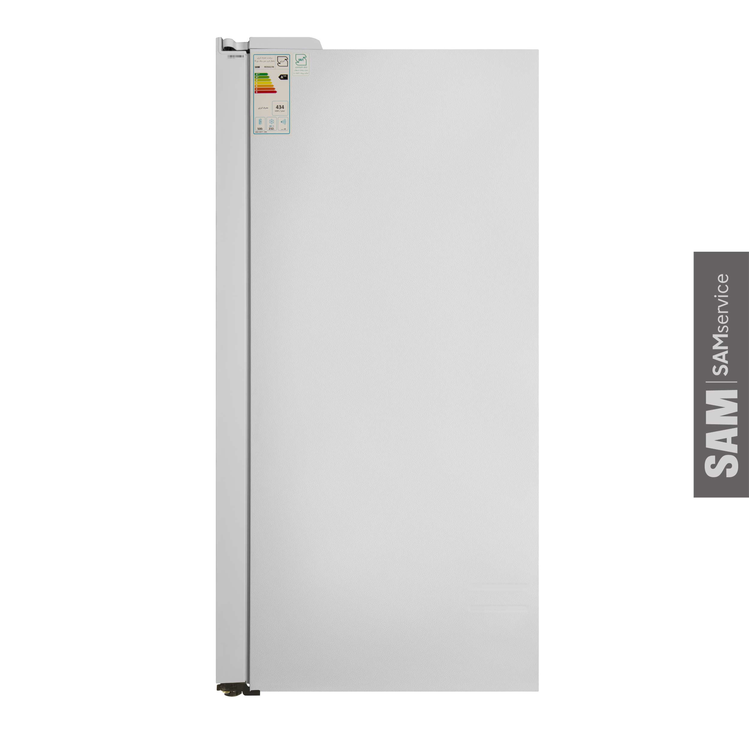 یخچال فریزر سایدبایساید سام SAM مدل ROSSO/W - Image 4