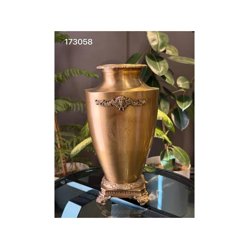 گلدان برنجی هندی طرح ورساچه کدversace 173058